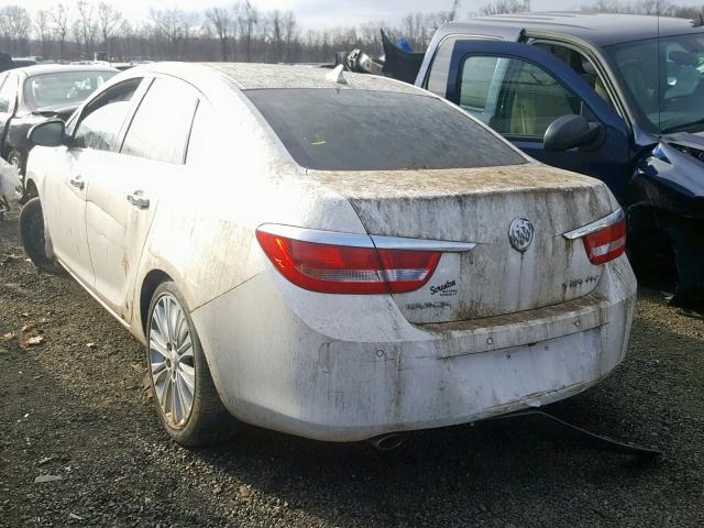 1G4PR5SK9D4173106 - 2013 BUICK VERANO CON WHITE photo 3