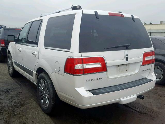 5LMJJ2H55AEJ09340 - 2010 LINCOLN NAVIGATOR WHITE photo 3