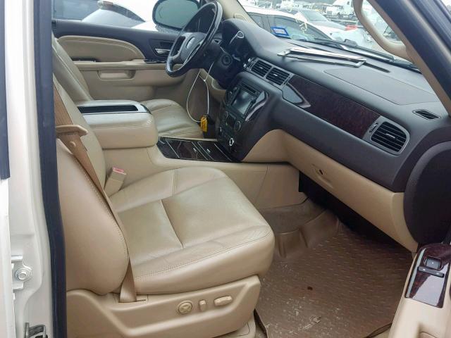 1GKUCEEF5AR142221 - 2010 GMC YUKON DENA CREAM photo 5