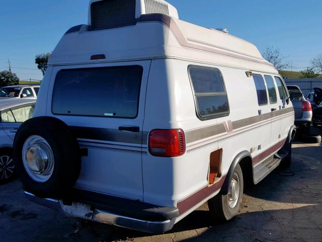 2B6KB31Y5TK125205 - 1996 DODGE RAM VAN B3 WHITE photo 4