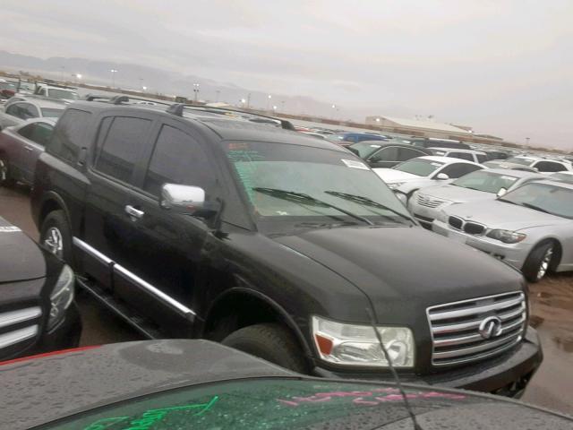 5N3AA08CX4N810392 - 2004 INFINITI QX56 BLACK photo 1