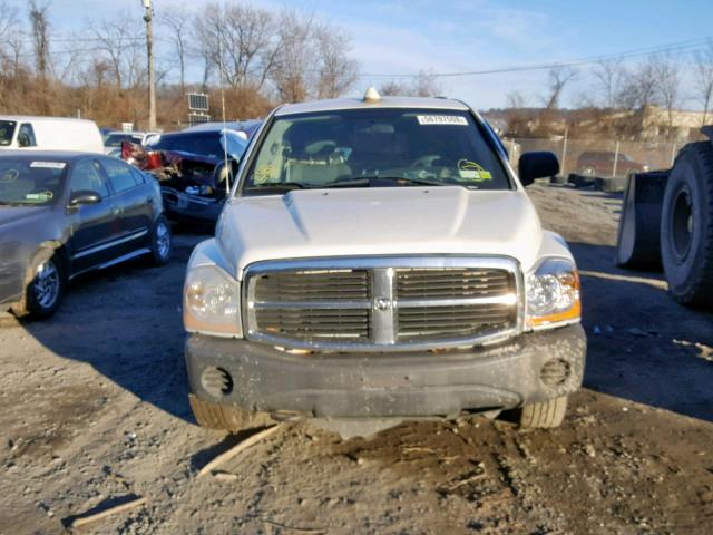 1D4HB38N85F539908 - 2005 DODGE DURANGO ST WHITE photo 9