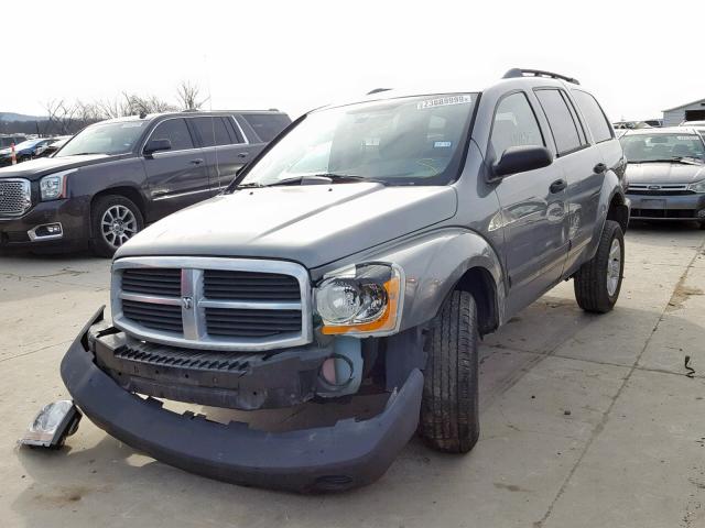 1D4HD38K15F588819 - 2005 DODGE DURANGO ST GRAY photo 2