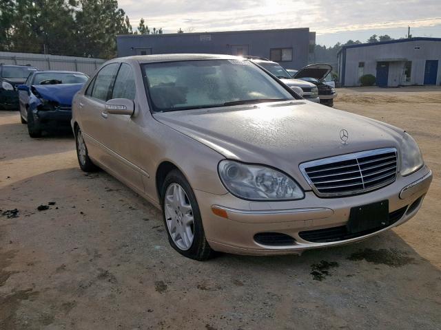 WDBNG70JX3A316943 - 2003 MERCEDES-BENZ S 430 GOLD photo 1
