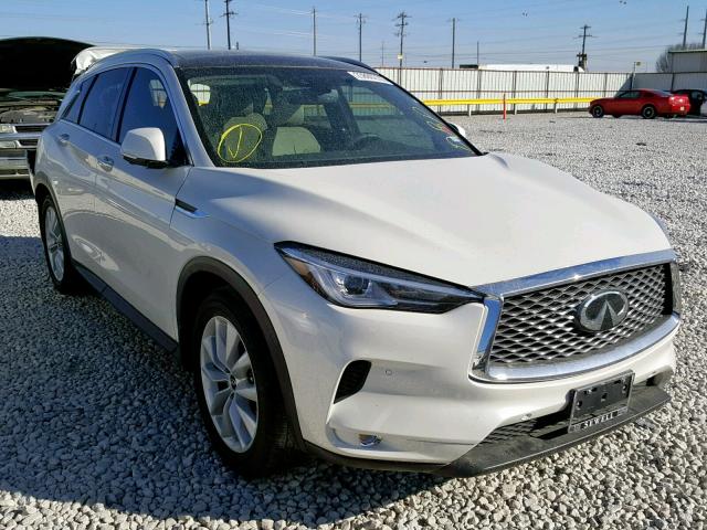 3PCAJ5M13KF123541 - 2019 INFINITI QX50 ESSEN WHITE photo 1