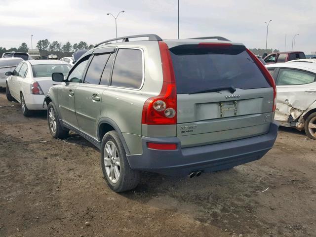 YV4CZ852461267394 - 2006 VOLVO XC90 V8 GREEN photo 3