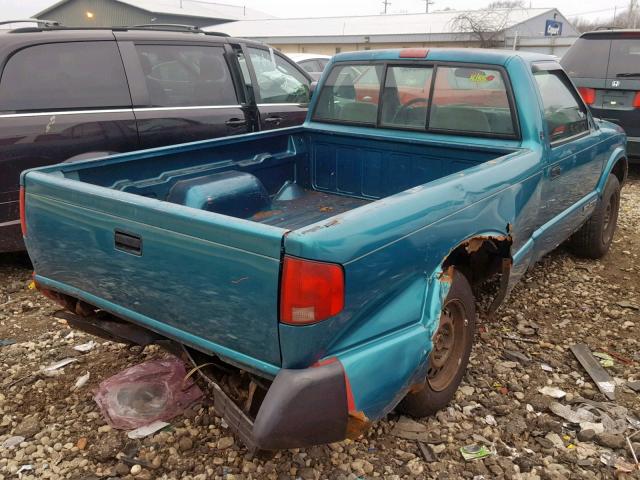 1GTCT14Z5R8516131 - 1994 GMC SONOMA BLUE photo 4