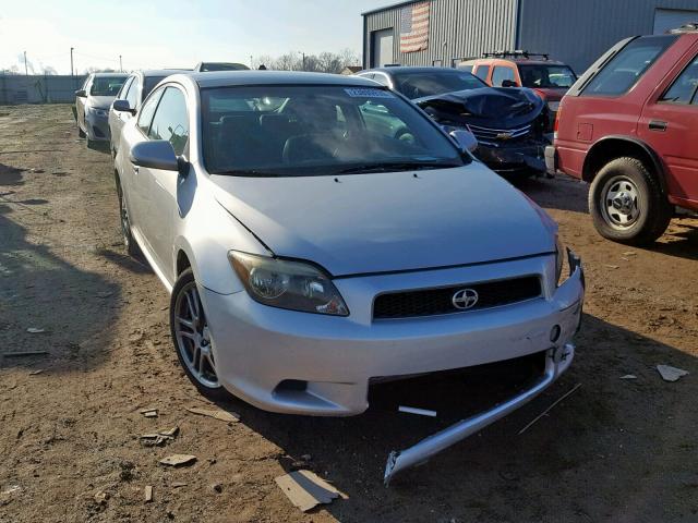 JTKDE167570200209 - 2007 TOYOTA SCION TC SILVER photo 1
