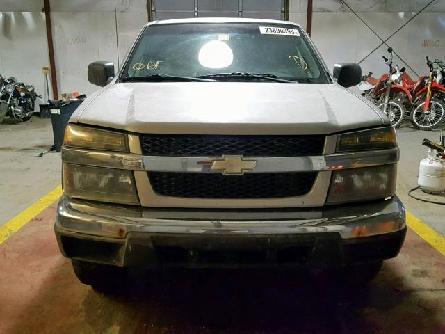 1GCDT198368258241 - 2006 CHEVROLET COLORADO BEIGE photo 9