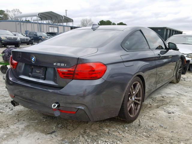 WBA3N3C58FK232055 - 2015 BMW 428 I 灰色 照片 4