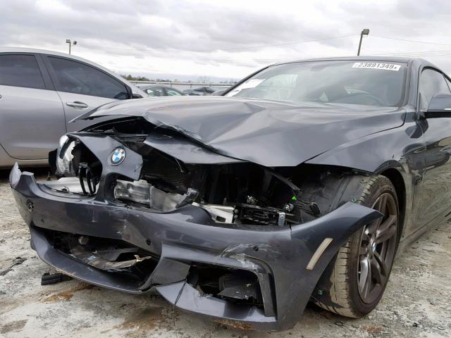 WBA3N3C58FK232055 - 2015 BMW 428 I 灰色 照片 9