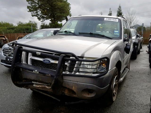 1FMYU60E33UC05343 - 2003 FORD EXPLORER S SILVER photo 2