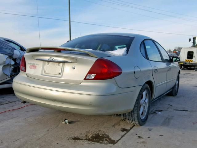 1FAFP55233G140512 - 2003 FORD TAURUS SES GOLD photo 4