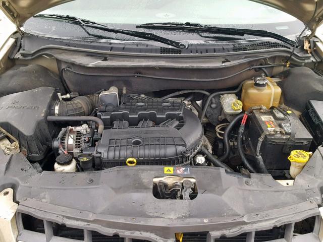 2A8GF78XX7R365950 - 2007 CHRYSLER PACIFICA L GOLD photo 7
