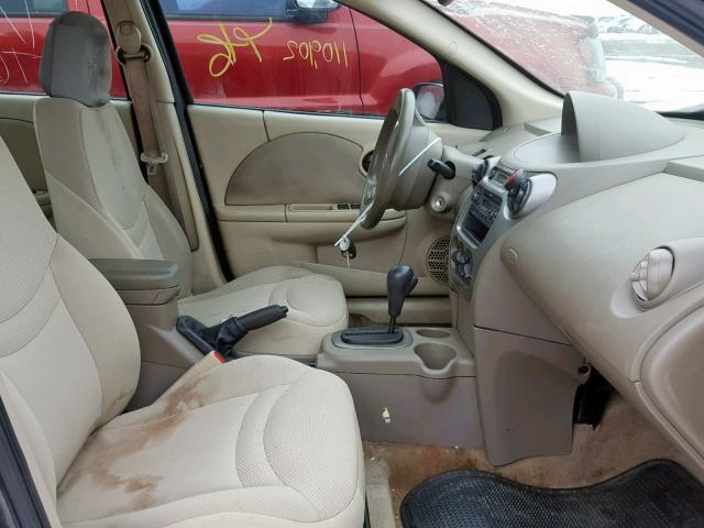 1G8AJ52F54Z150472 - 2004 SATURN ION LEVEL MAROON photo 5