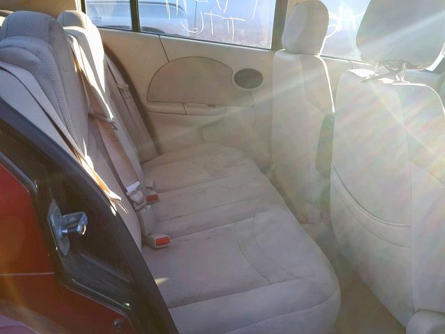 1G8AJ52F54Z150472 - 2004 SATURN ION LEVEL MAROON photo 6