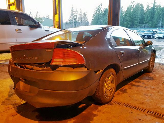 2B3AD46R54H587711 - 2004 DODGE INTREPID S Grafit foto 4