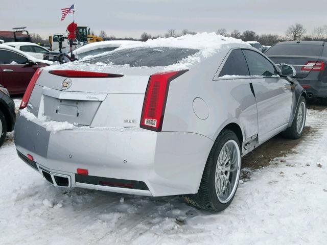 1G6DS1ED5B0102980 - 2011 CADILLAC CTS PREMIU SILVER photo 4