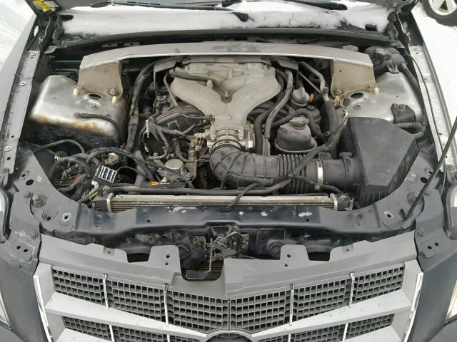 1G6DS1ED5B0102980 - 2011 CADILLAC CTS PREMIU SILVER photo 7