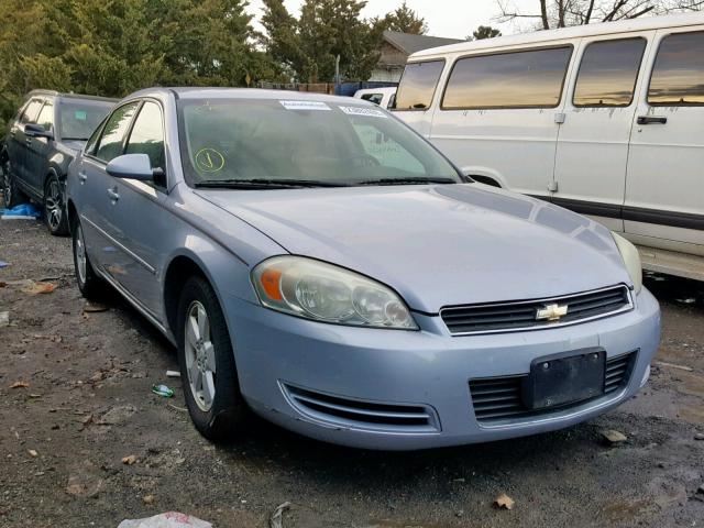 2G1WT58K669171895 - 2006 CHEVROLET IMPALA LT SILVER photo 1