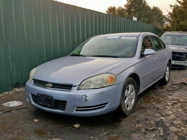 2G1WT58K669171895 - 2006 CHEVROLET IMPALA LT SILVER photo 2