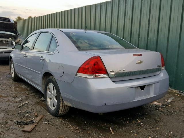 2G1WT58K669171895 - 2006 CHEVROLET IMPALA LT SILVER photo 3