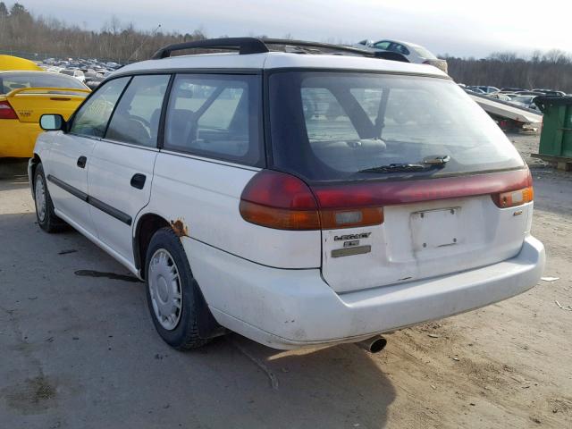 4S3BK4358V7305794 - 1997 SUBARU LEGACY L WHITE photo 3