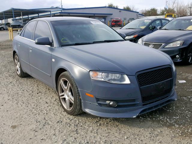 WAUDG78E66A043005 - 2006 AUDI A4 3.2 QUA GRAY photo 1