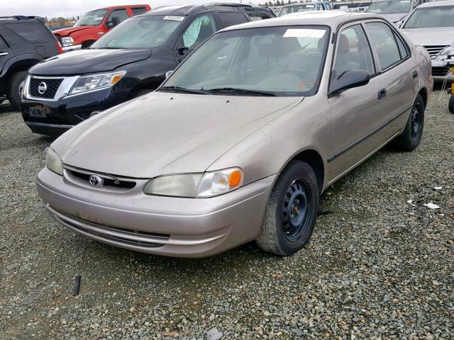 1NXBR12E5XZ239703 - 1999 TOYOTA COROLLA VE TAN photo 2