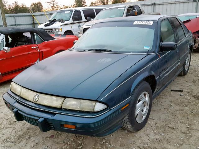 1G2WJ52M3TF236684 - 1996 PONTIAC GRAND PRIX BLUE photo 2
