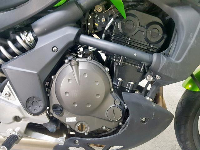 JKALEEA149A035225 - 2009 KAWASAKI LE650 A GREEN photo 11