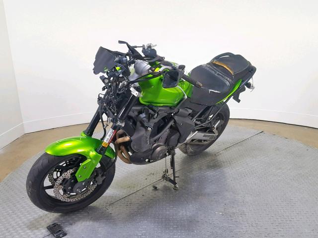 JKALEEA149A035225 - 2009 KAWASAKI LE650 A GREEN photo 4