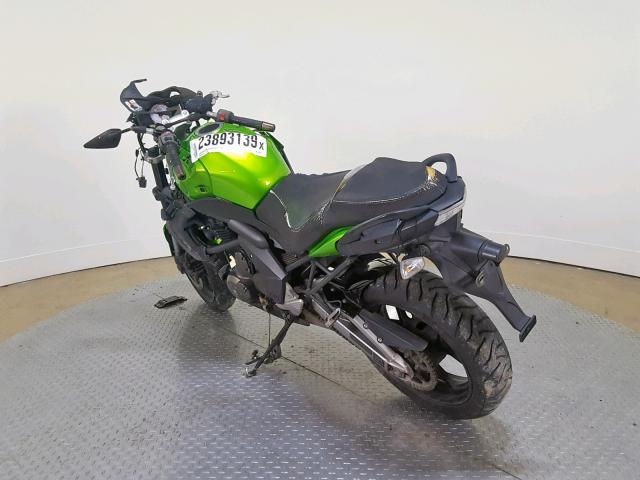 JKALEEA149A035225 - 2009 KAWASAKI LE650 A GREEN photo 6