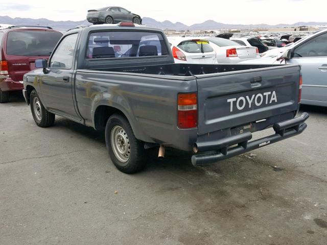 4TARN81AXSZ318989 - 1995 TOYOTA PICKUP 1/2 GRAY photo 3