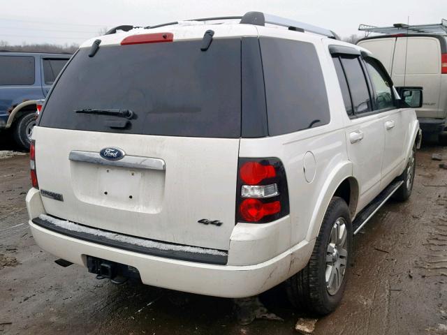 1FMEU7FE0AUA89757 - 2010 FORD EXPLORER L WHITE photo 4