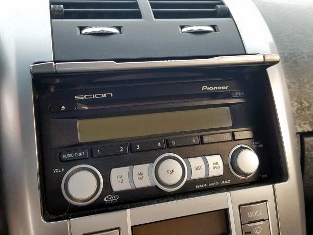 JTKDE167880273785 - 2008 TOYOTA SCION TC ლურჯი ფოტო 9