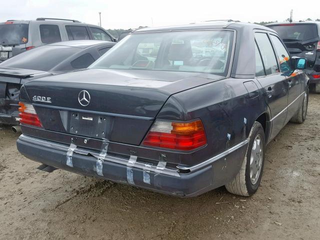 WDBEA34E6PB930816 - 1993 MERCEDES-BENZ 400 E CHARCOAL photo 4