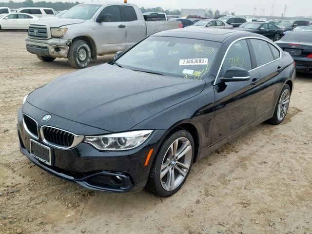 WBA4C9C58GG139859 - 2016 BMW 428 XI BLACK photo 2