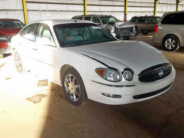 2G4WE567951321880 - 2005 BUICK LACROSSE C WHITE photo 1