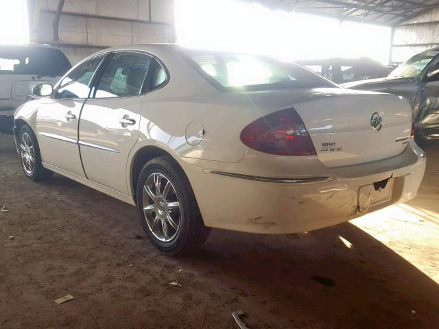 2G4WE567951321880 - 2005 BUICK LACROSSE C WHITE photo 3