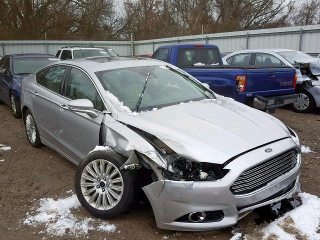 3FA6P0SU3ER311120 - 2014 FORD FUSION TIT SILVER photo 1