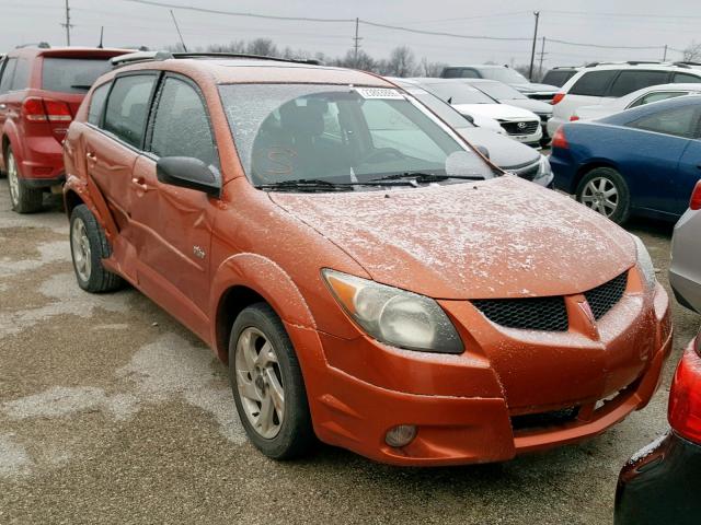 5Y2SM628X4Z430008 - 2004 PONTIAC VIBE ORANGE photo 1