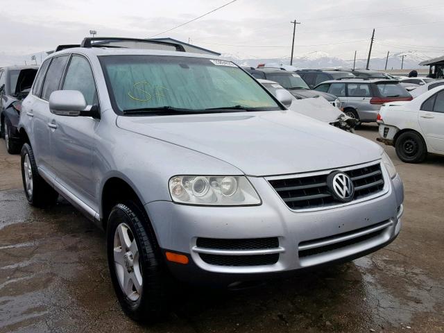 WVGBC77L64D081606 - 2004 VOLKSWAGEN TOUAREG 3. SILVER photo 1