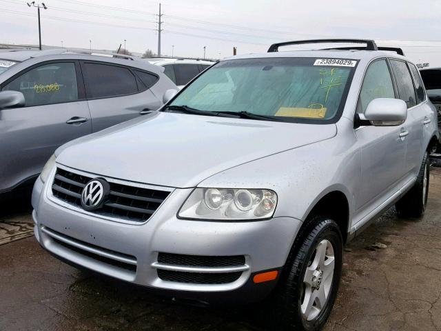 WVGBC77L64D081606 - 2004 VOLKSWAGEN TOUAREG 3. SILVER photo 2