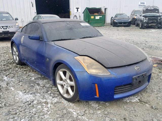 JN1AZ34E74M154367 - 2004 NISSAN 350Z COUPE BLUE photo 1