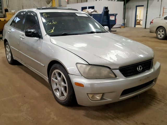 JTHBD192220062685 - 2002 LEXUS IS 300 GRAY photo 1