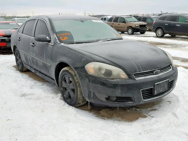 2G1WB5EK1A1210939 - 2010 CHEVROLET IMPALA LT BLACK photo 1