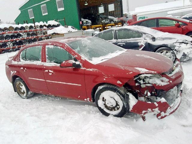 1G1AD5F54A7221188 - 2010 CHEVROLET COBALT 1LT RED photo 1