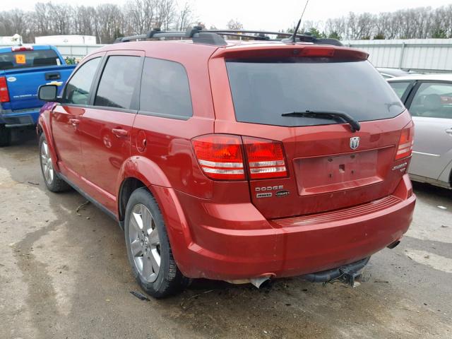 3D4PH5FV0AT114188 - 2010 DODGE JOURNEY SX 红色 照片 3