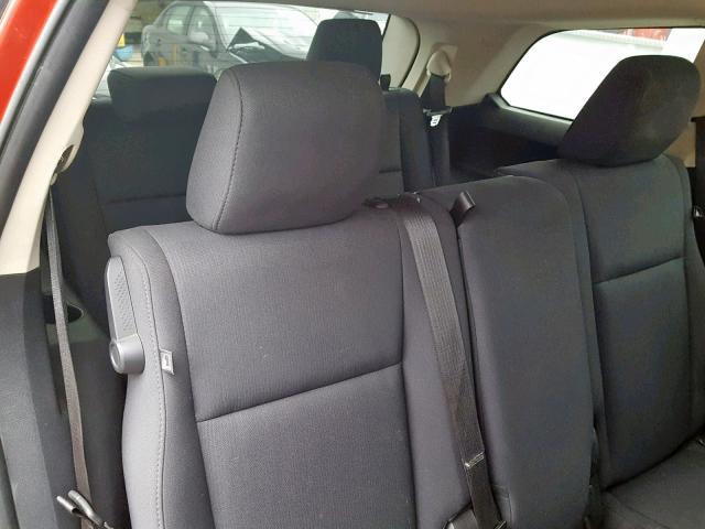 3D4PH5FV0AT114188 - 2010 DODGE JOURNEY SX 红色 照片 6